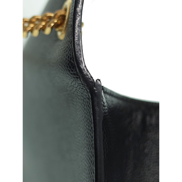 Saint Laurent Paris Classic Kate Satchel Chain Shoulder Bag Black - Picture 6 of 9